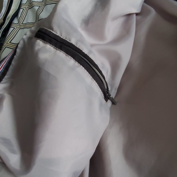 LONDON FOG Men's Light Jacket Zip Up Button Cuffs Pockets Sporty Windbreaker M - Picture 7 of 10